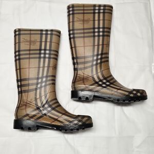 Burberry Haymarket Check Rain boots